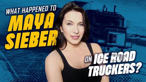 maya ice road truckers|maya sieber married.